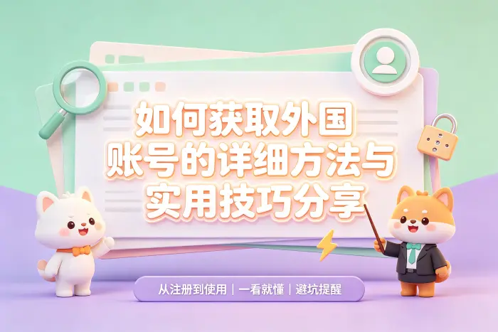 没有海外手机号或支付方式怎么办