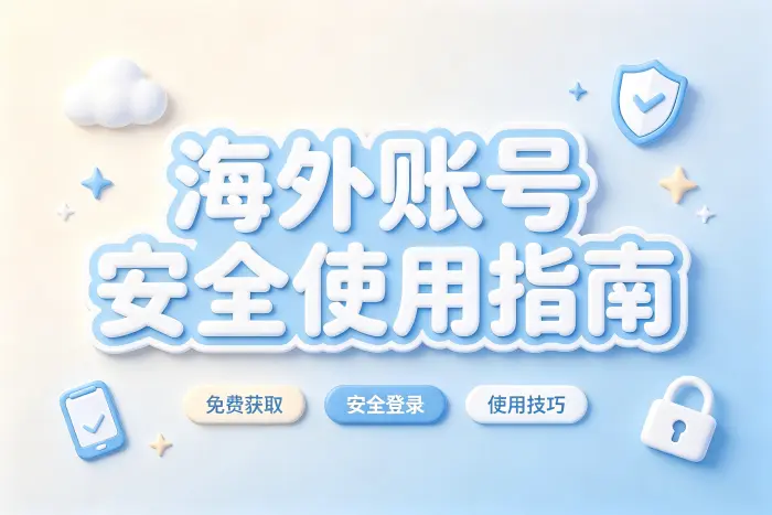 共享海外id免费获取指南安全使用技巧攻略
