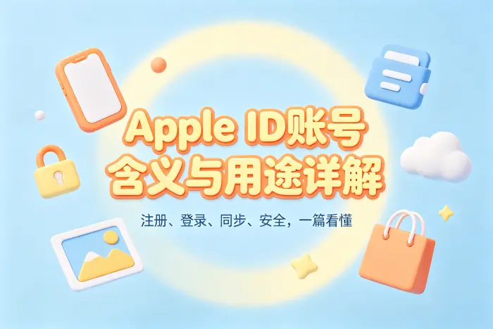 Apple ID主要有什么用途