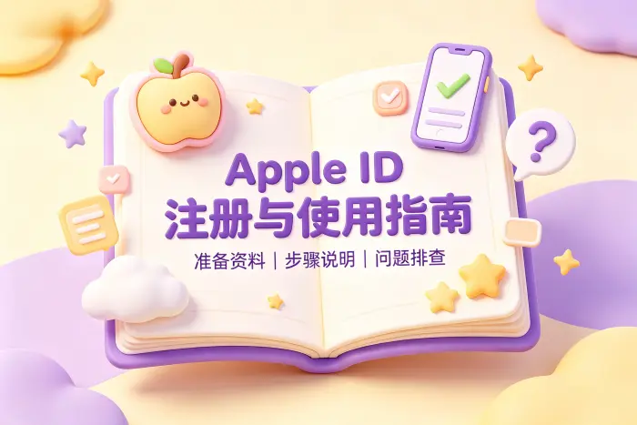 注册外国 Apple ID 前需要确认的事项