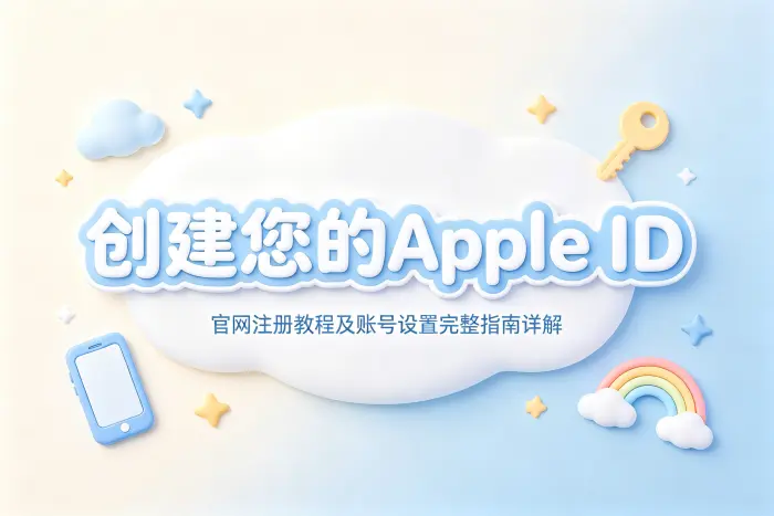 创建您的apple id官网注册教程及账号设置完整指南详解