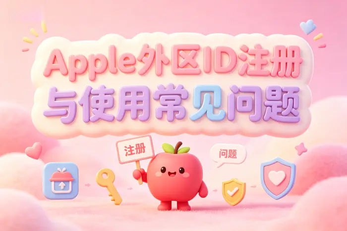 注册外区 Apple ID 前需要确认的事项