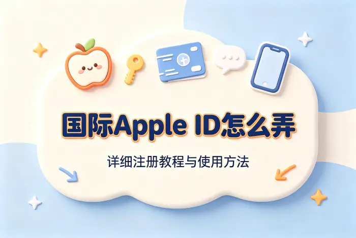 国际apple id怎么弄详细注册教程与使用方法