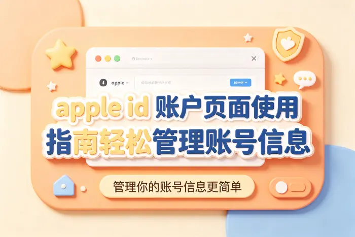 保护 Apple 账号安全的日常操作