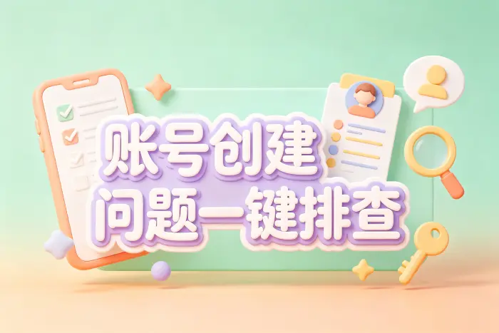 处理设备创建账号限制