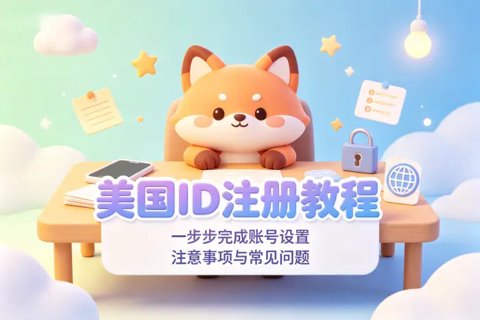注册美国 Apple ID 的具体步骤