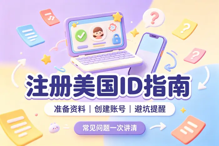 为什么无法创建美国 Apple ID