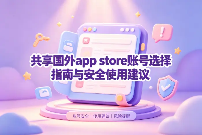 账号地区是否符合需求