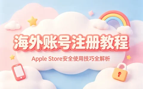 apple store海外账号注册教程与安全使用技巧分享全面解析