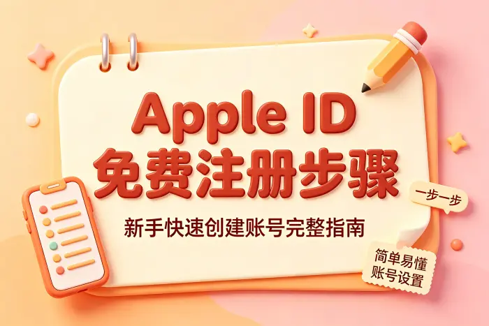 注册 Apple 账号时容易忽略的问题