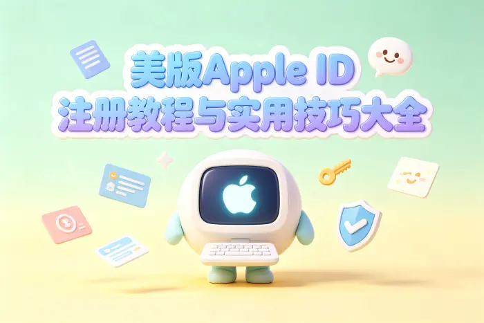 美版 Apple ID 注册流程