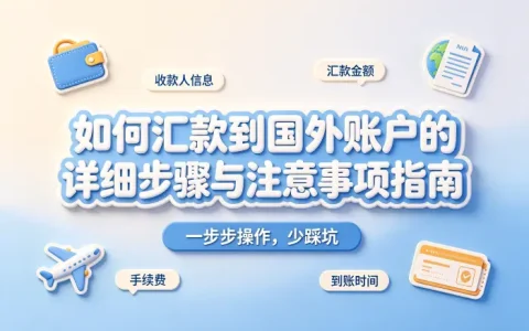 如何汇款到国外账户的详细步骤与注意事项指南