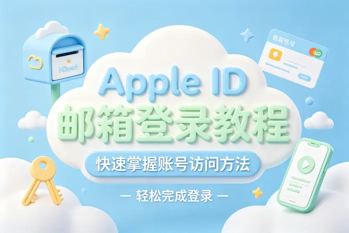 apple id邮箱登录教程快速掌握账号访问方法轻松完成登录