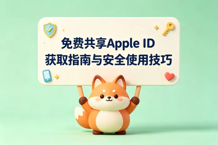 为什么共享 Apple ID 存在风险