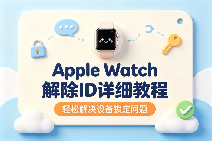 apple watch解除id详细教程轻松解决设备锁定问题方法步骤全解析