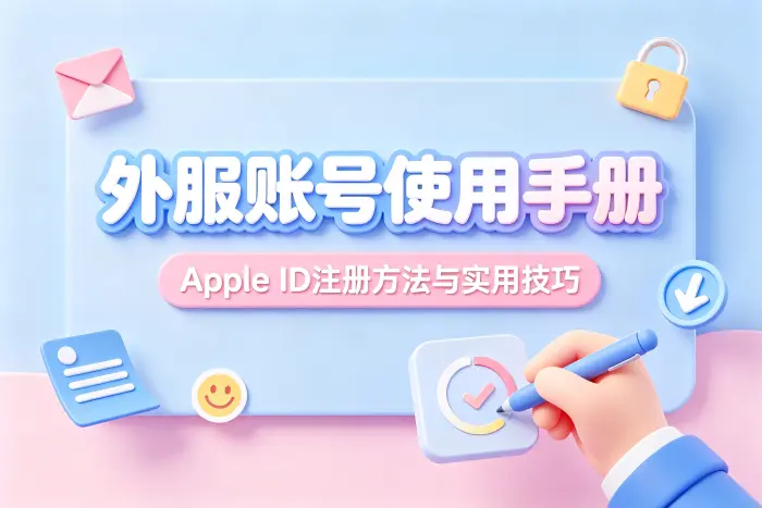 外服 Apple ID 与普通 Apple ID 的区别