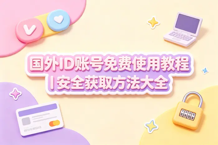 获取国外账号的安全方式