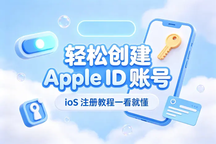 注册 Apple ID 时需要注意的限制