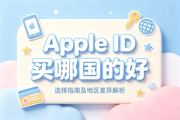 apple id买哪国的好选择指南及地区差异解析