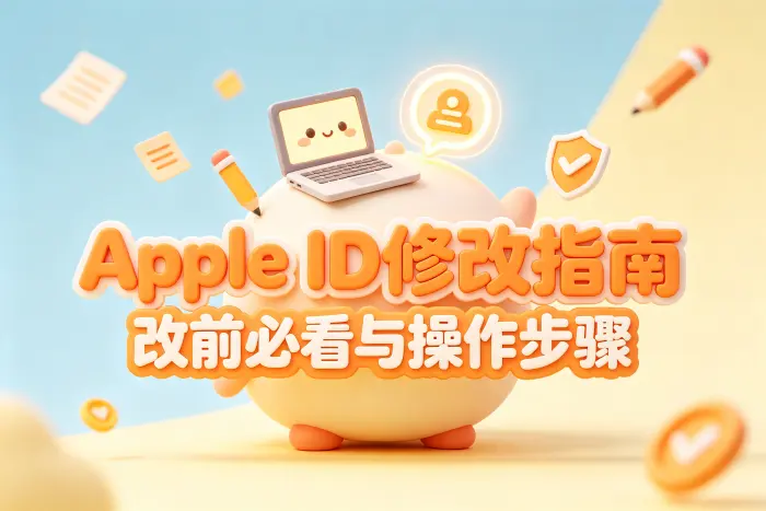 修改Apple ID邮箱的方法