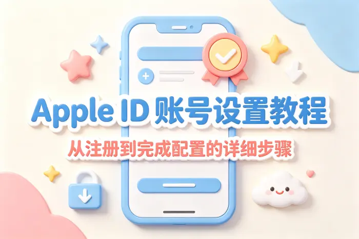 使用 Apple ID 时需要注意的事项