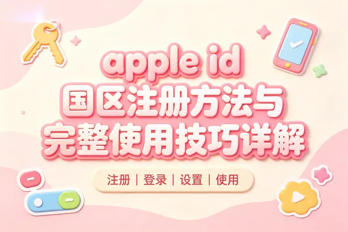 注册中国大陆地区 Apple ID 的步骤