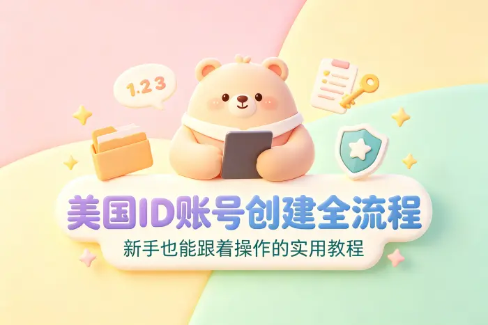 创建美国 Apple ID 的详细步骤