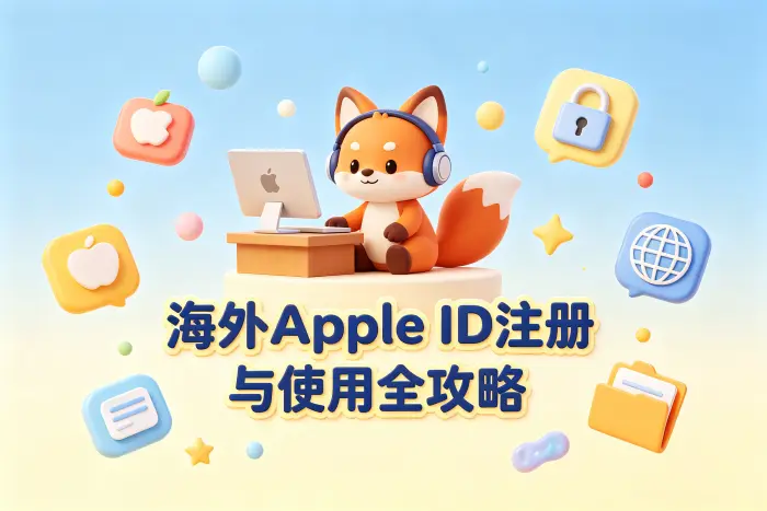 海外 Apple ID 无法使用时如何排查