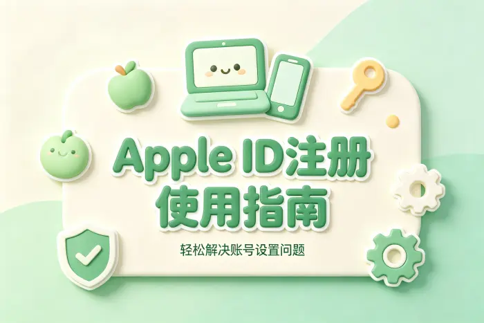 apple商店id注册使用指南轻松解决账号设置问题