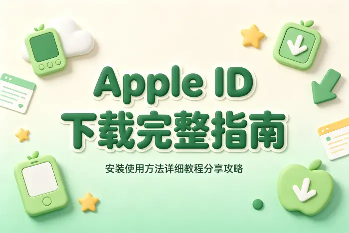 apple id 下载完整指南及安装使用方法详细教程分享攻略