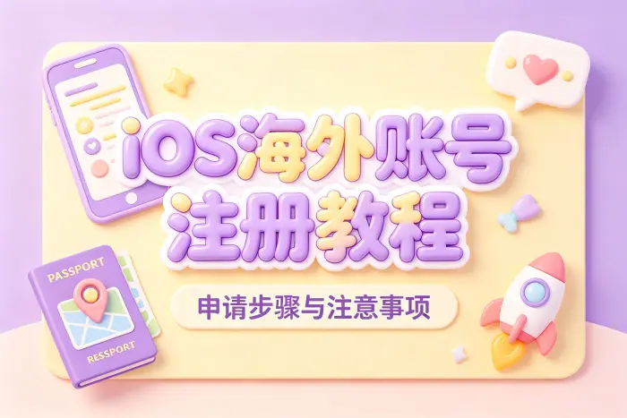 创建国外 Apple ID 的具体步骤