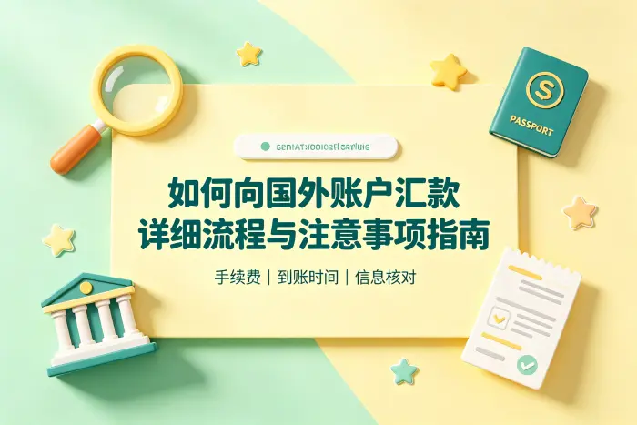 如何向国外账户汇款