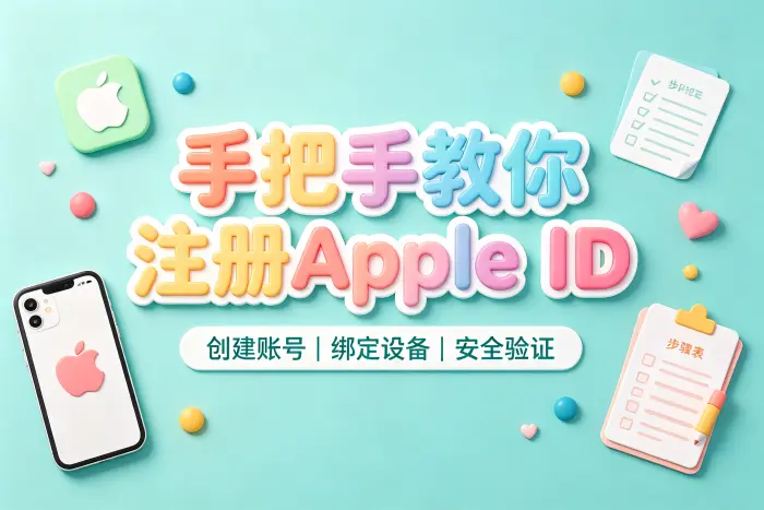 在iPhone或iPad上注册Apple ID