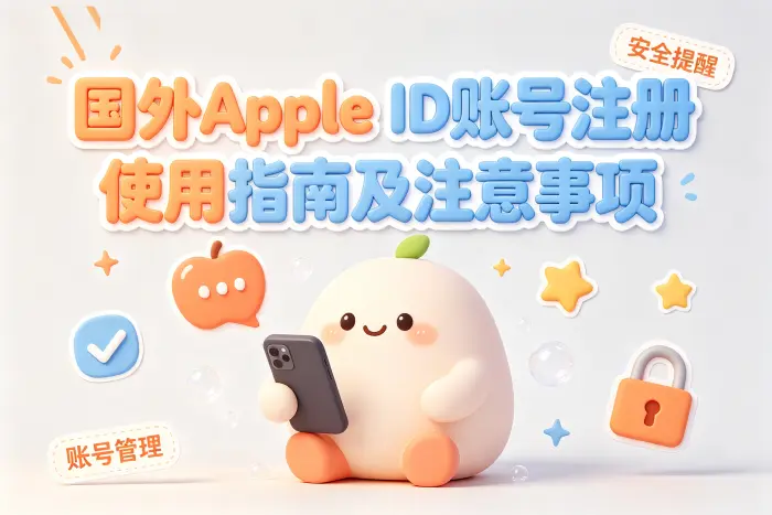 选择国外 Apple ID 地区时如何判断