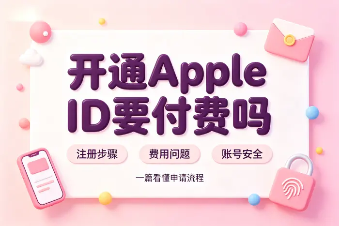 Apple ID 注册流程