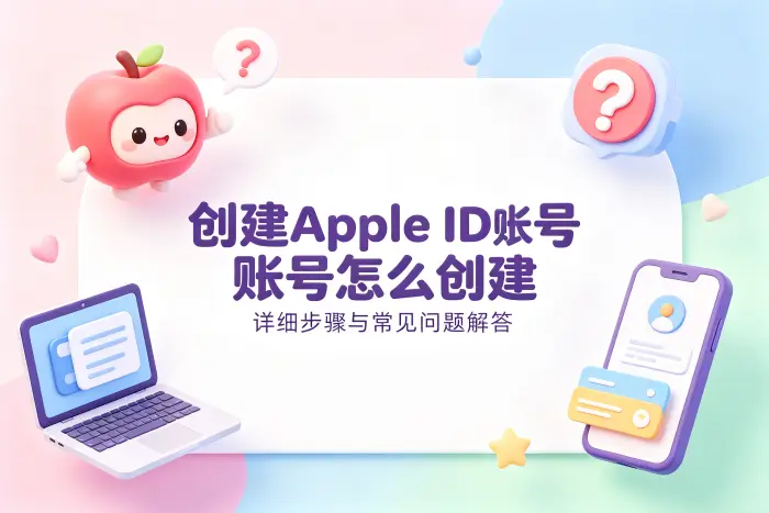 创建apple id账号怎么创建详细步骤与常见问题解答