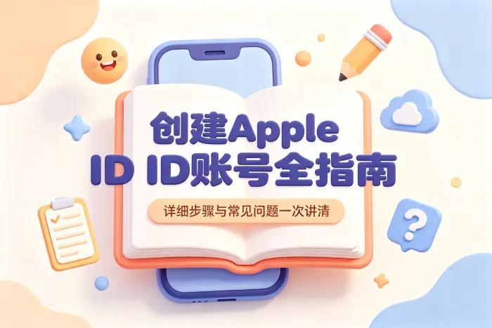 创建 Apple ID 后无法使用的检查方法