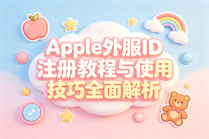 apple外服id注册教程与使用技巧全面解析