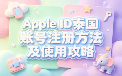 apple id泰国账号注册方法及使用攻略