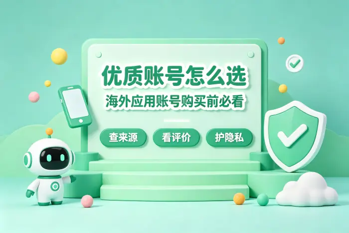 购买后使用账号需要注意什么