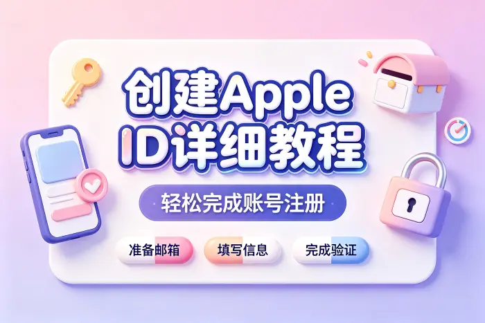 在 iPhone 或 iPad 上注册 Apple ID