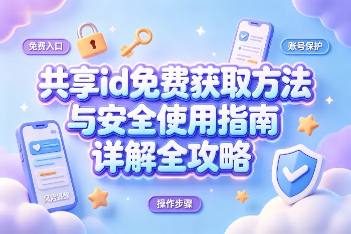 如何判断是否应该使用某个共享ID