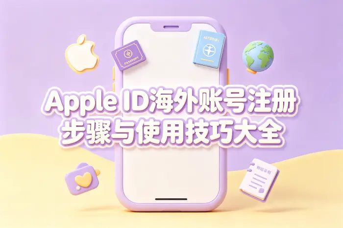 创建国外地区 Apple ID 的基本步骤