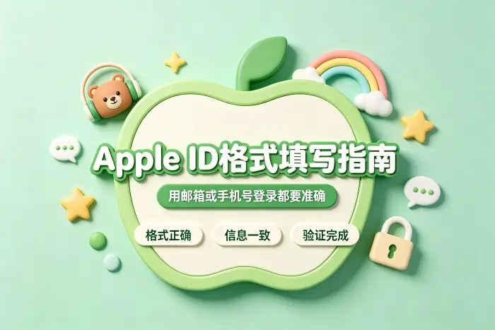 设置Apple ID密码时需要注意什么