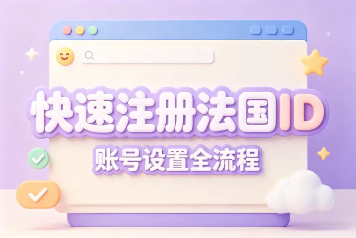 使用法国地区 Apple ID 时的注意事项