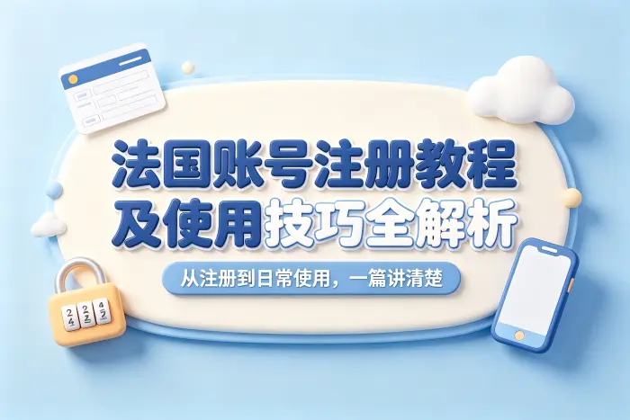 法国 apple id注册教程及使用技巧全解析