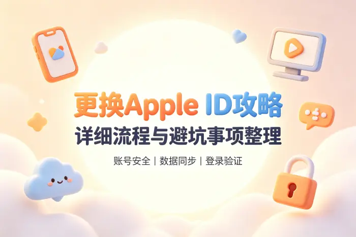 更换Apple ID和修改Apple ID有什么区别