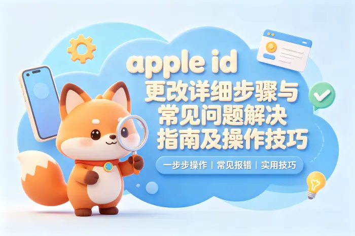 更改 Apple ID 手机号码的方法