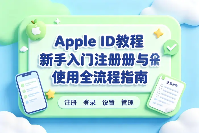 Apple ID 常见使用场景