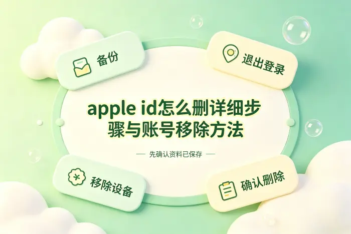 如何从 iPhone 或 iPad 移除 Apple ID